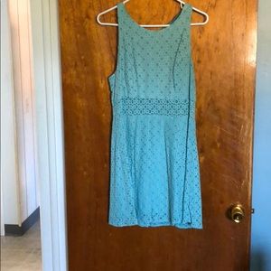 Mudd blue lace dress
